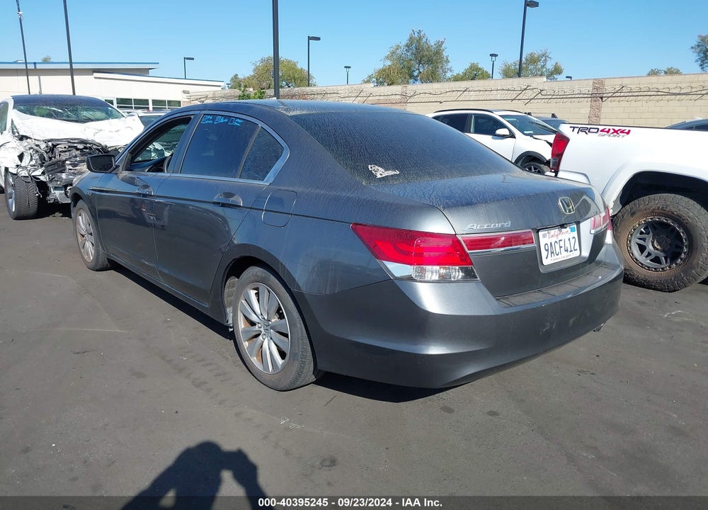 2012 HONDA ACCORD 2.4 EX VIN: 1HGCP2F78CA007576