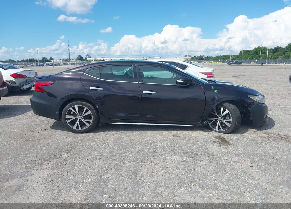 2016 NISSAN MAXIMA 3.5 PLATINUM VIN: 1N4AA6AP4GC416115
