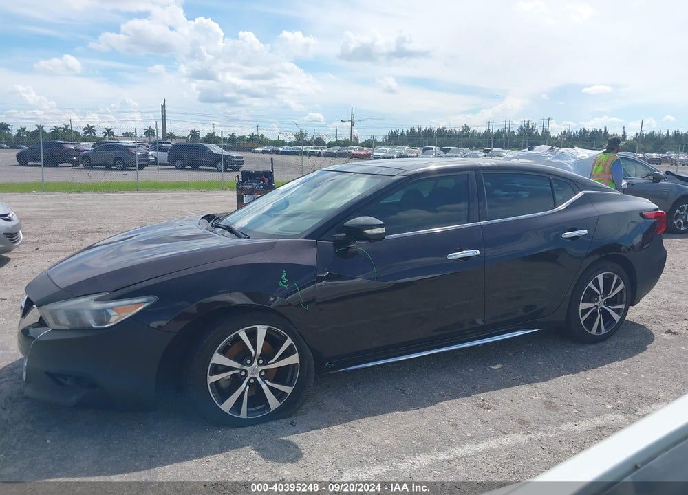 2016 NISSAN MAXIMA 3.5 PLATINUM VIN: 1N4AA6AP4GC416115