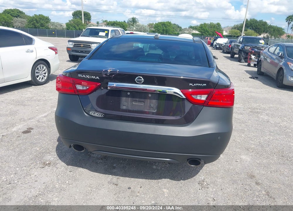 2016 NISSAN MAXIMA 3.5 PLATINUM VIN: 1N4AA6AP4GC416115