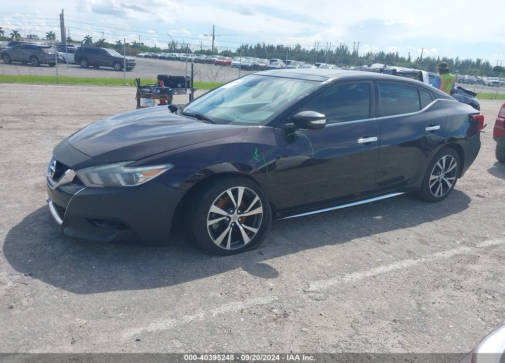 2016 NISSAN MAXIMA 3.5 PLATINUM VIN: 1N4AA6AP4GC416115