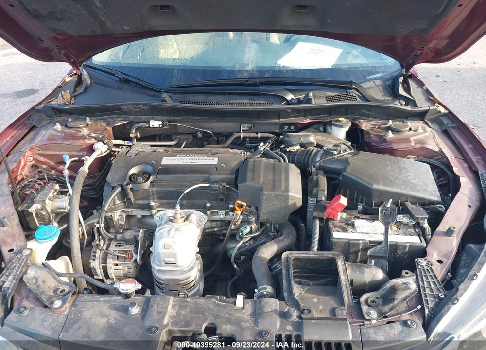 2013 HONDA ACCORD LX VIN: 1HGCR2F38DA076292