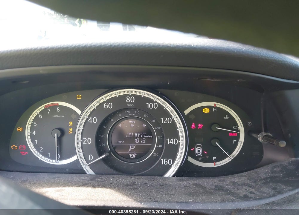 2013 HONDA ACCORD LX VIN: 1HGCR2F38DA076292