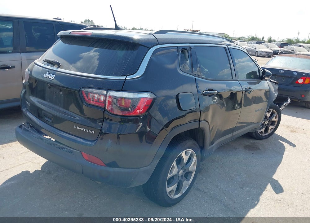 2018 JEEP COMPASS LIMITED 4X4 VIN: 3C4NJDCBXJT372408