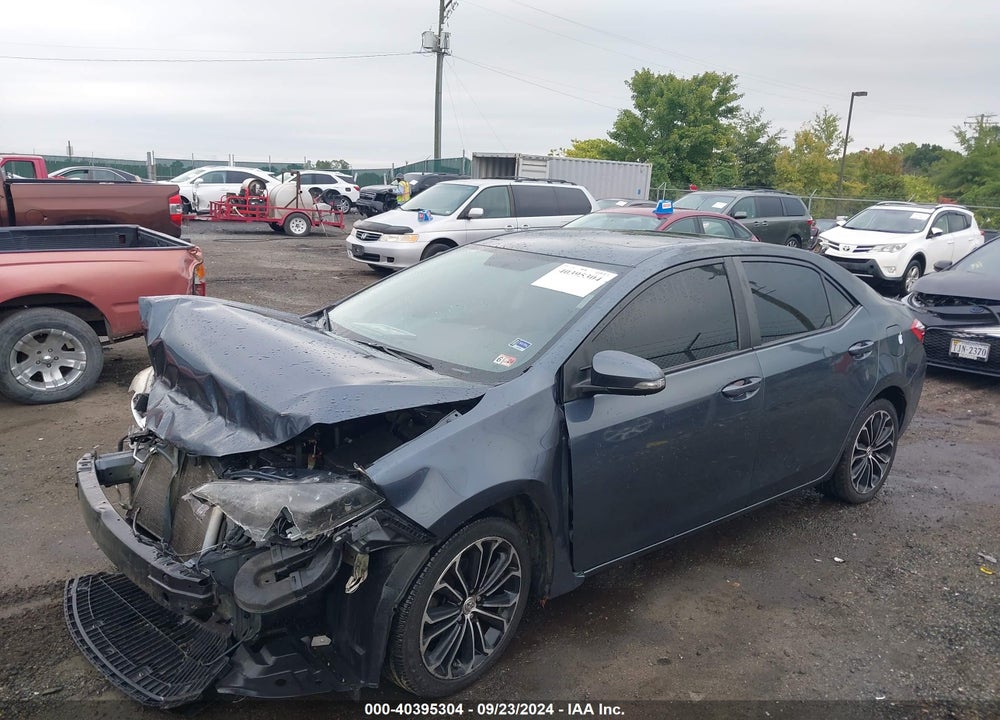 2016 TOYOTA COROLLA S PLUS VIN: 2T1BURHE7GC610222