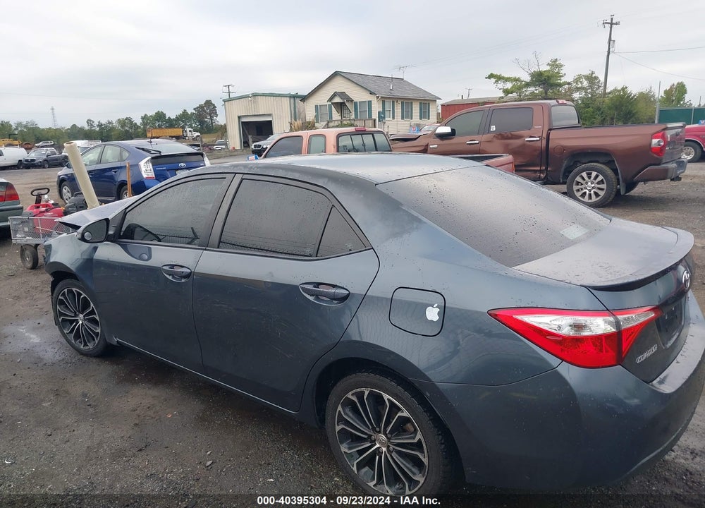2016 TOYOTA COROLLA S PLUS VIN: 2T1BURHE7GC610222