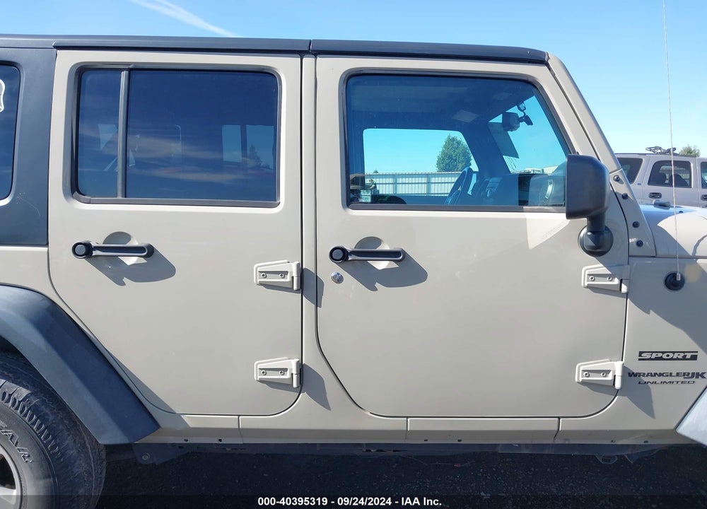 2018 JEEP WRANGLER JK UNLIMITED SPORT S 4X4 VIN: 1C4BJWDG1JL887981