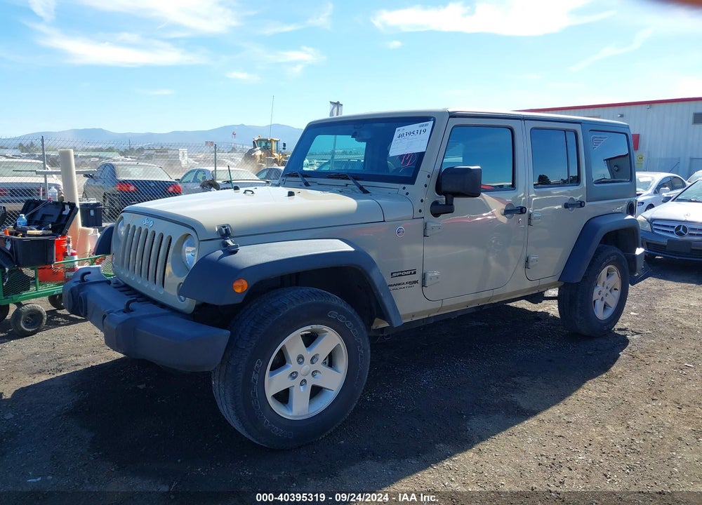 2018 JEEP WRANGLER JK UNLIMITED SPORT S 4X4 VIN: 1C4BJWDG1JL887981