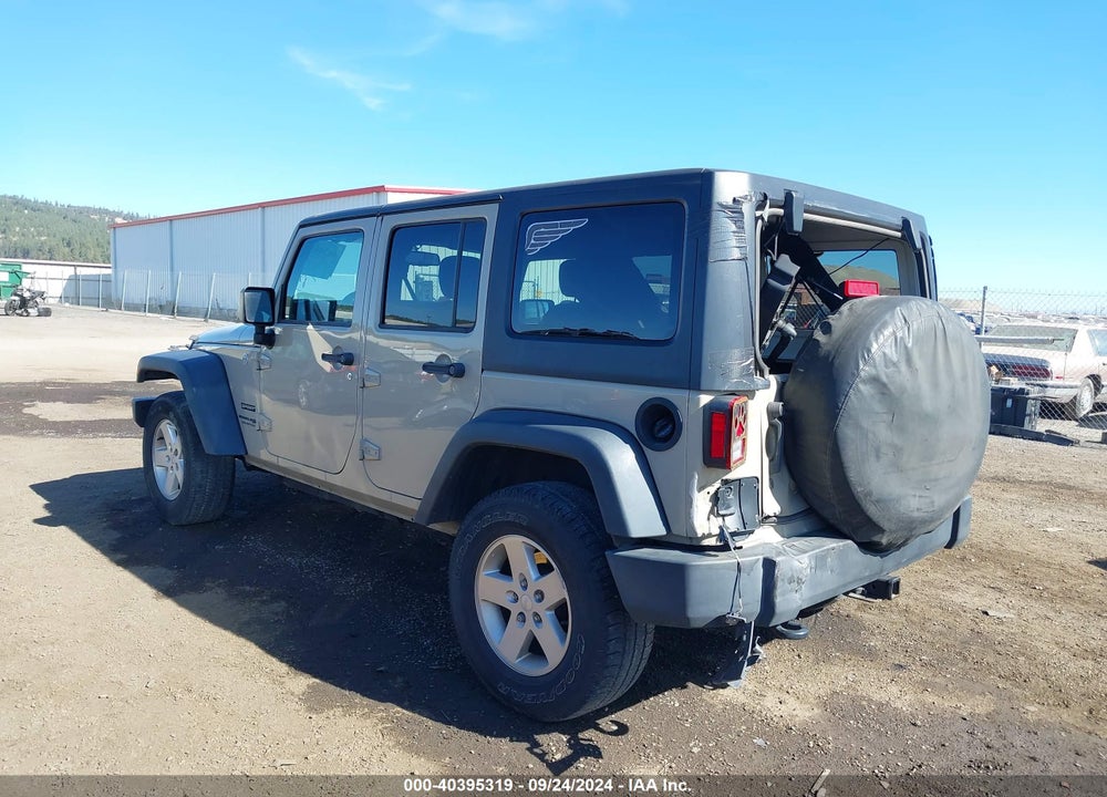 2018 JEEP WRANGLER JK UNLIMITED SPORT S 4X4 VIN: 1C4BJWDG1JL887981