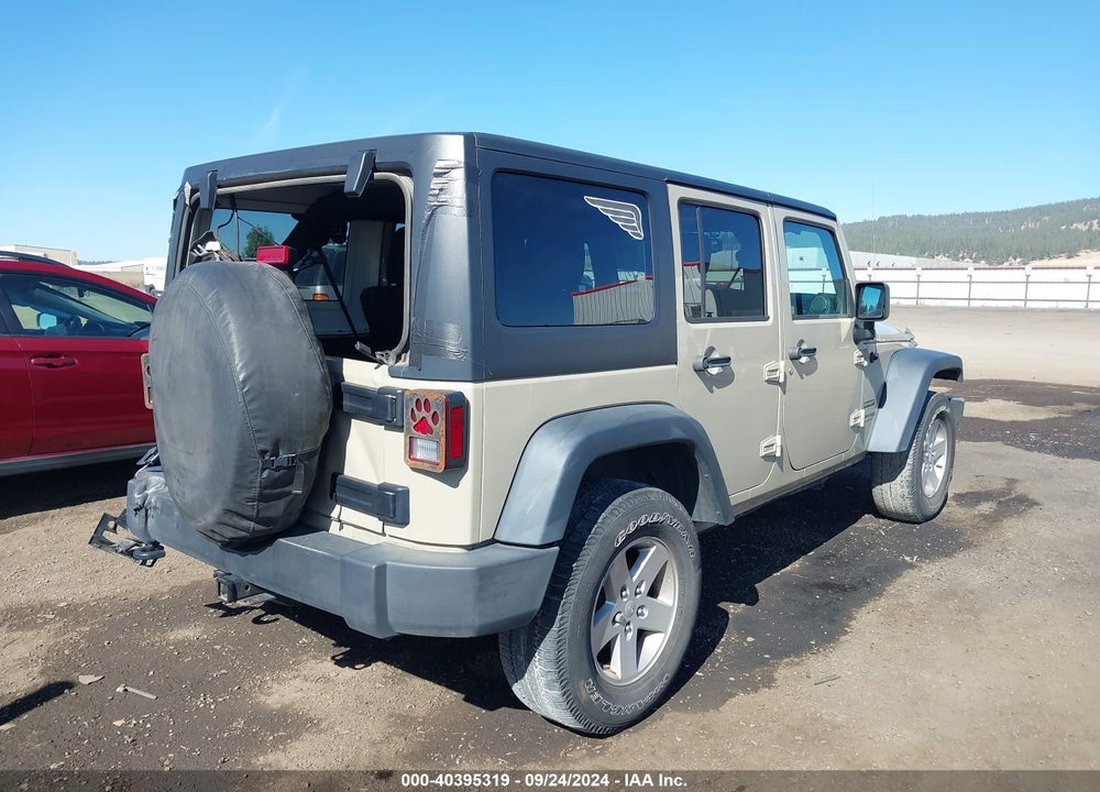 2018 JEEP WRANGLER JK UNLIMITED SPORT S 4X4 VIN: 1C4BJWDG1JL887981
