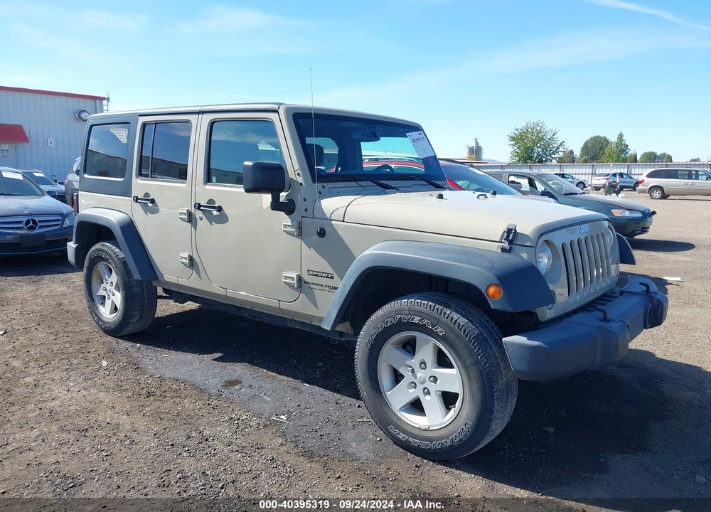 2018 JEEP WRANGLER JK UNLIMITED SPORT S 4X4 VIN: 1C4BJWDG1JL887981