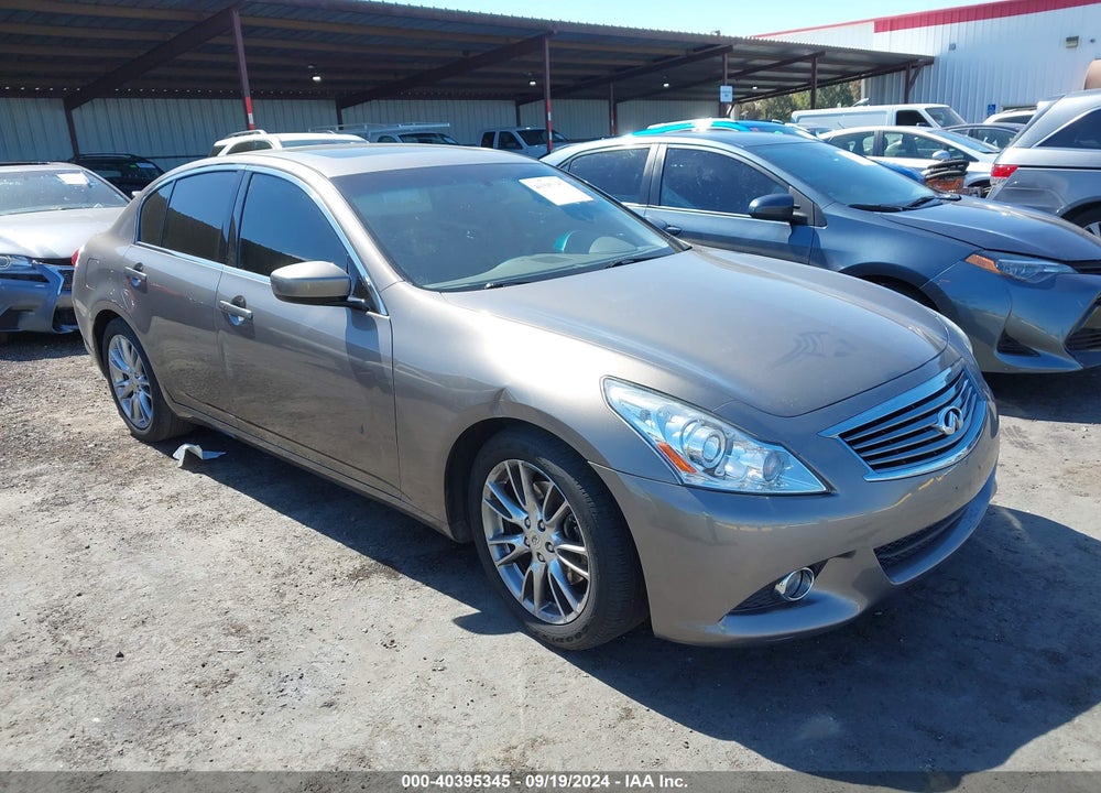 2012 INFINITI G37 JOURNEY VIN: JN1CV6AP2CM625013