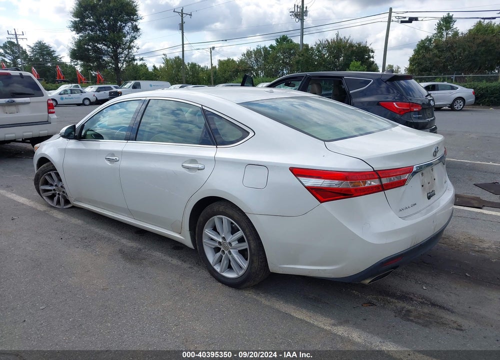 2015 TOYOTA AVALON XLE PREMIUM VIN: 4T1BK1EB4FU163833