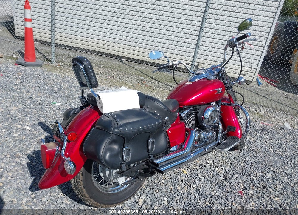 2009 YAMAHA XVS650 A/AT VIN: JYAVM01E79A126993