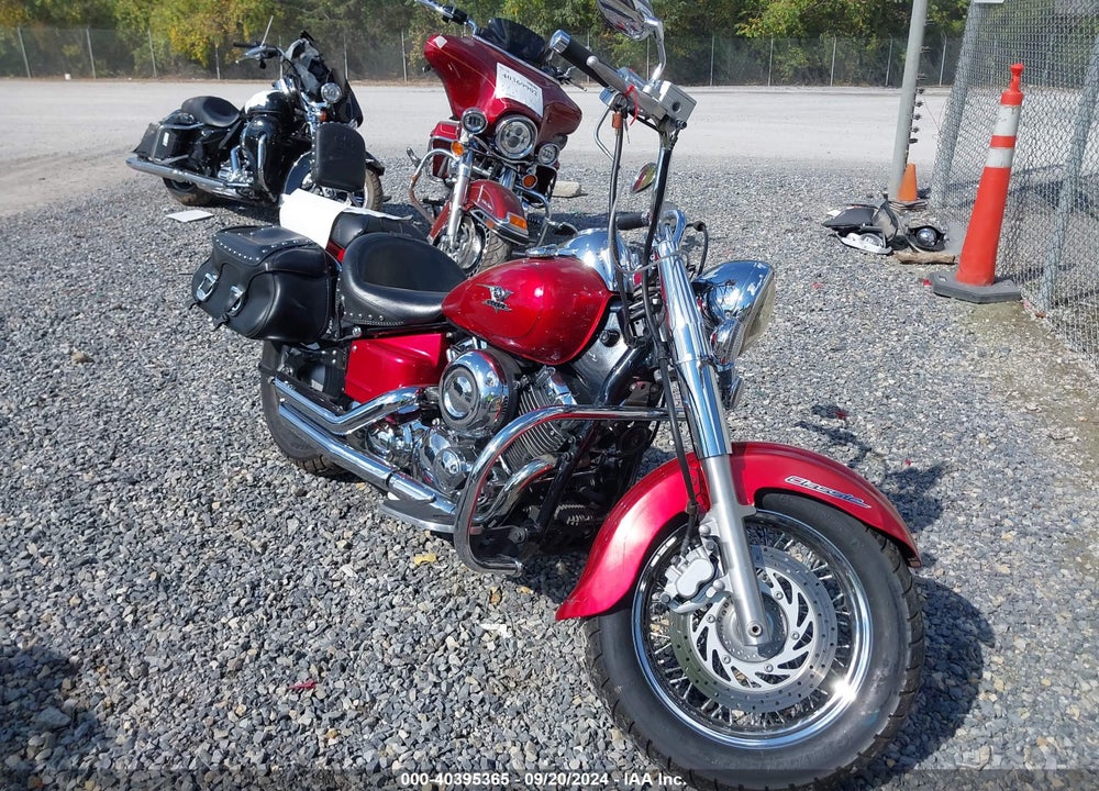 2009 YAMAHA XVS650 A/AT VIN: JYAVM01E79A126993