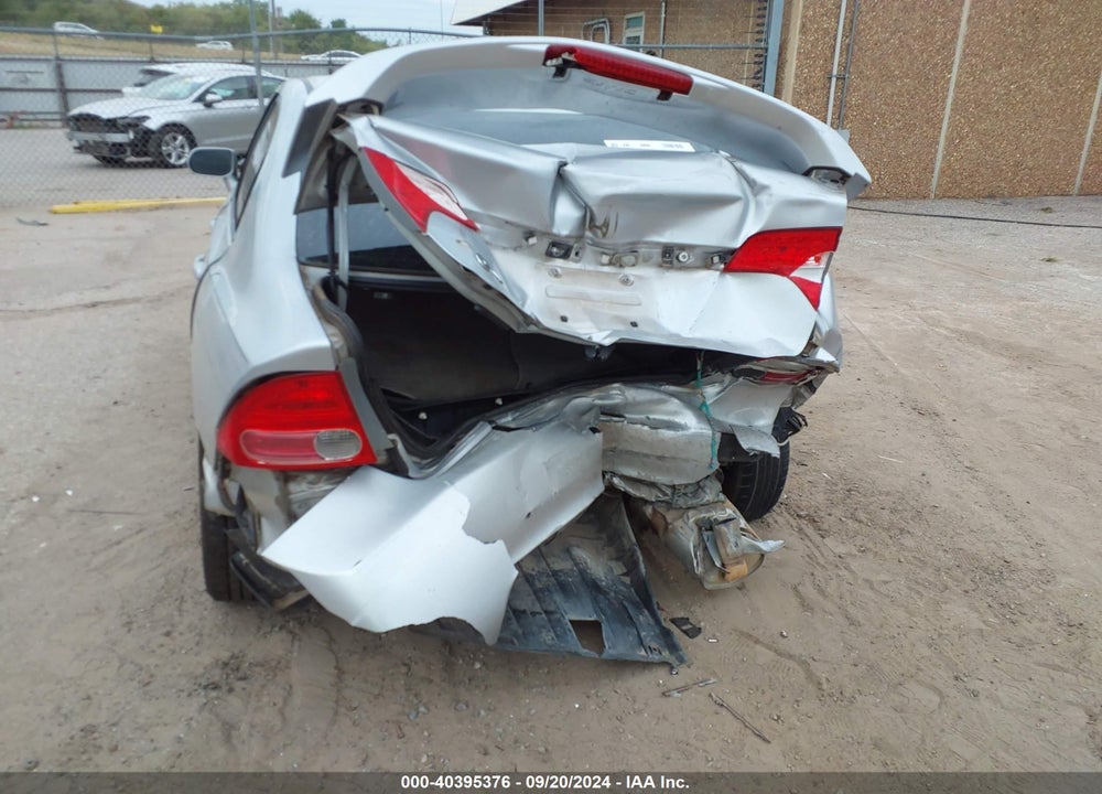 2007 HONDA CIVIC LX VIN: 1HGFA16567L086487