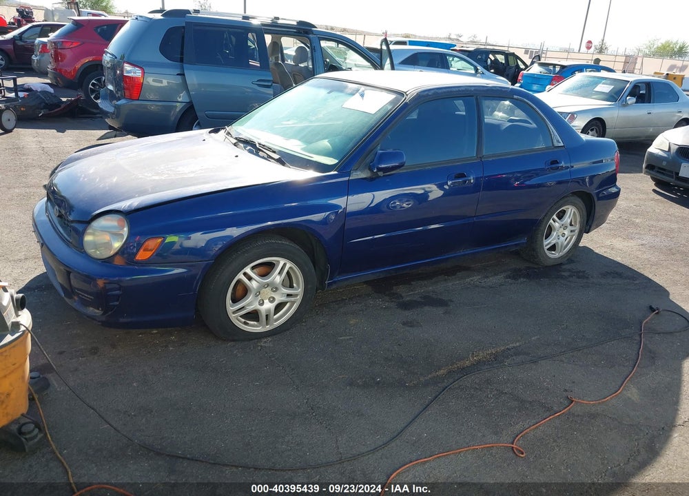2002 SUBARU IMPREZA 2.5RS VIN: JF1GD67542G505644