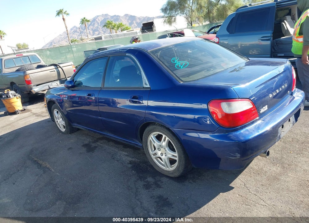 2002 SUBARU IMPREZA 2.5RS VIN: JF1GD67542G505644