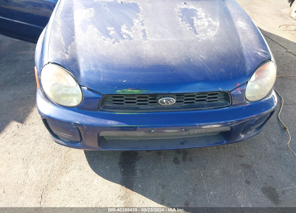 2002 SUBARU IMPREZA 2.5RS VIN: JF1GD67542G505644