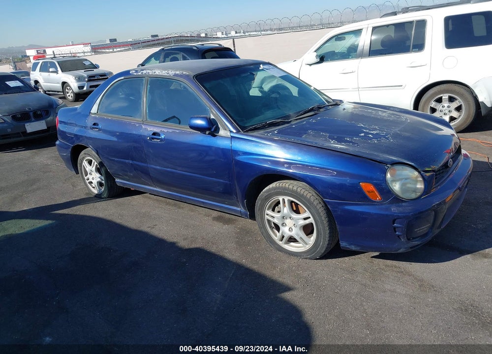 2002 SUBARU IMPREZA 2.5RS VIN: JF1GD67542G505644
