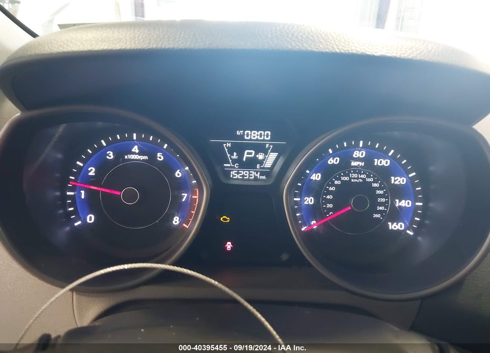 2015 HYUNDAI ELANTRA SE VIN: 5NPDH4AE7FH602062