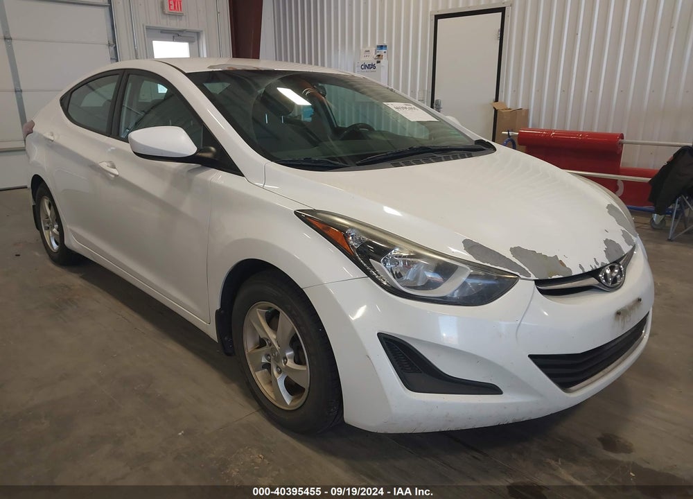 2015 HYUNDAI ELANTRA SE VIN: 5NPDH4AE7FH602062