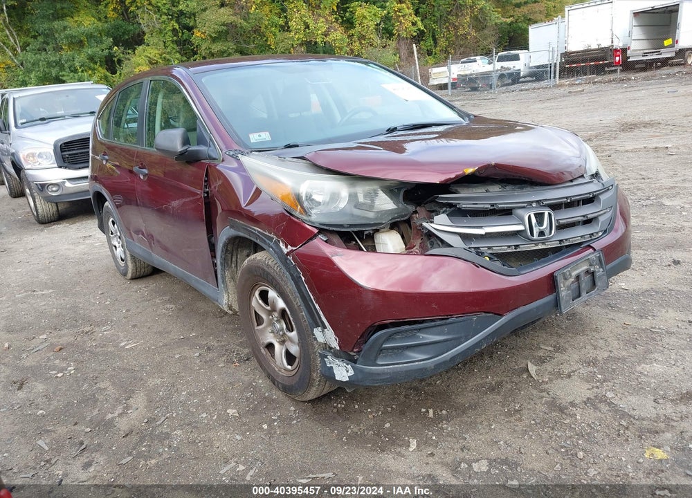 2013 HONDA CR-V LX VIN: 5J6RM4H38DL075898