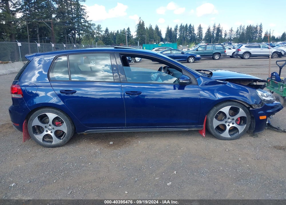 2010 VOLKSWAGEN GTI 4-DOOR VIN: WVWGD9AJ9AW394255