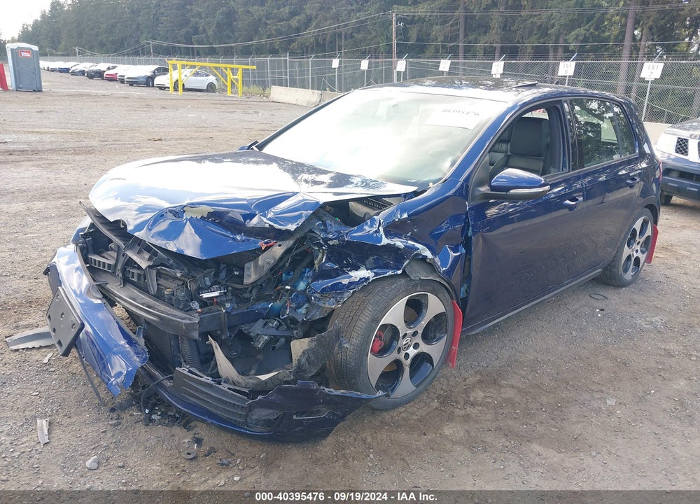 2010 VOLKSWAGEN GTI 4-DOOR VIN: WVWGD9AJ9AW394255