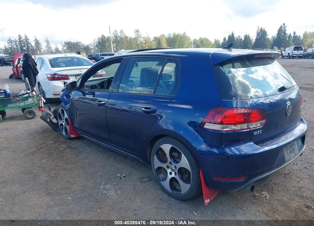 2010 VOLKSWAGEN GTI 4-DOOR VIN: WVWGD9AJ9AW394255