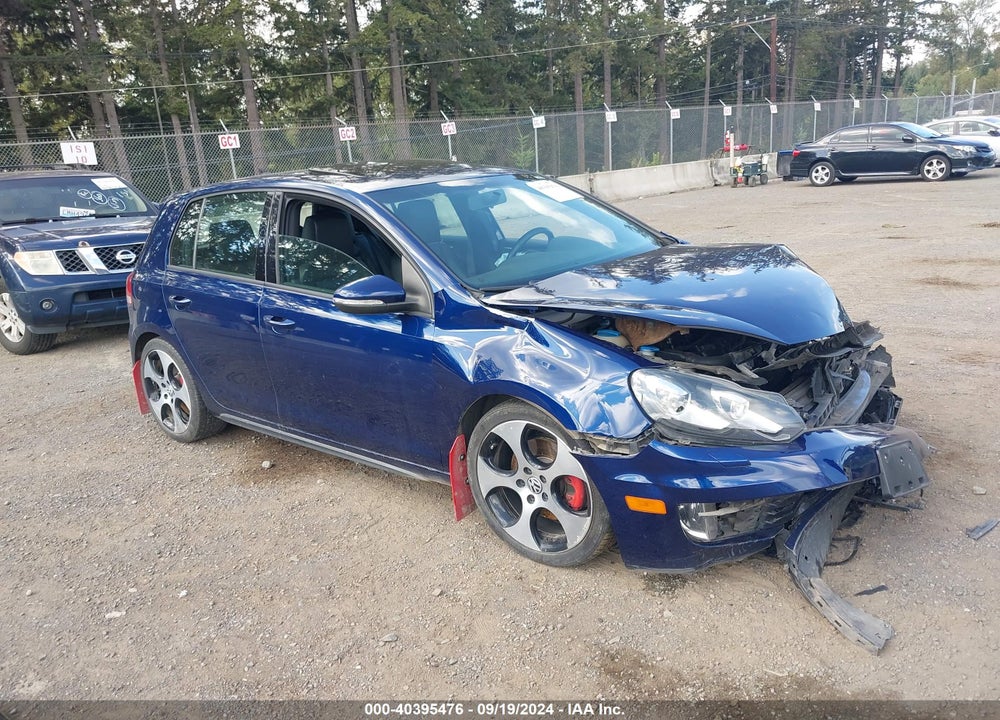 2010 VOLKSWAGEN GTI 4-DOOR VIN: WVWGD9AJ9AW394255