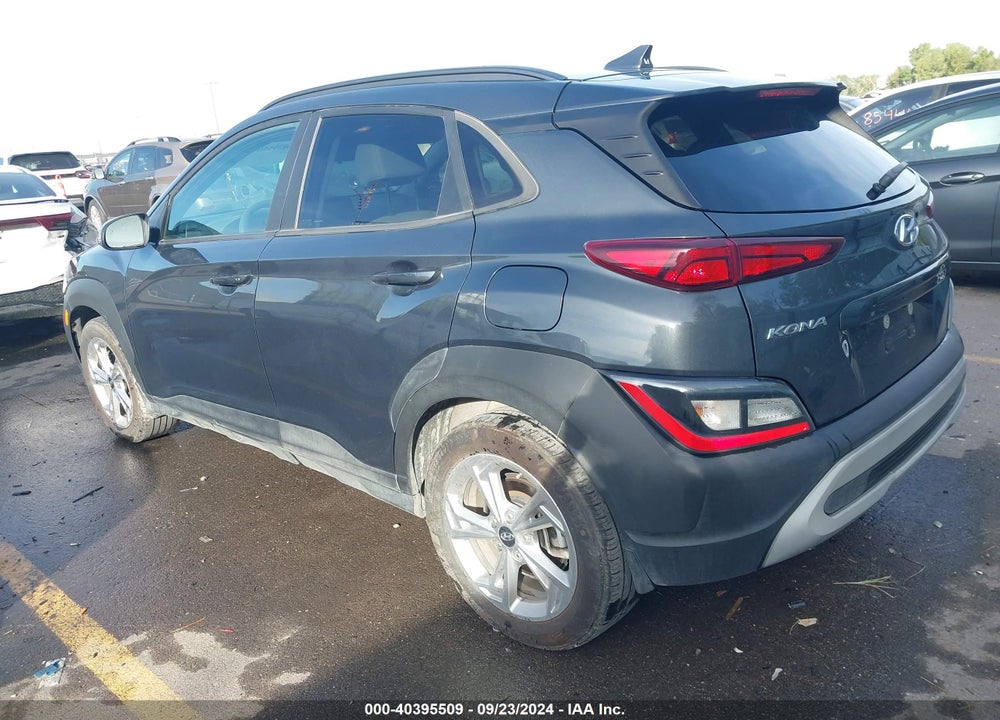 2022 HYUNDAI KONA SEL VIN: KM8K6CAB7NU837624