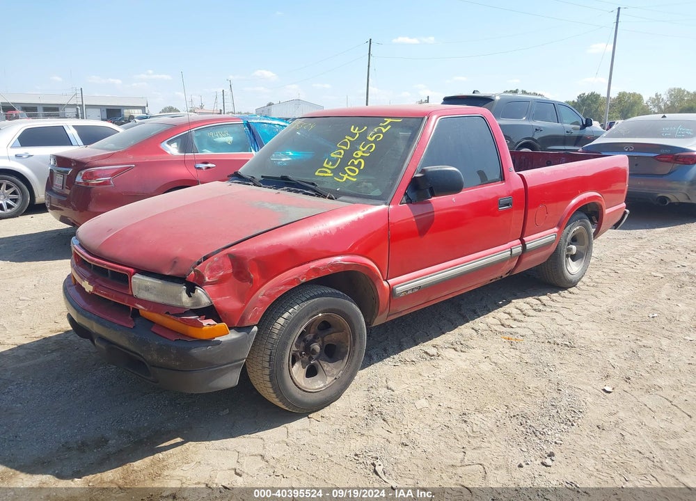2000 CHEVROLET S-10 LS VIN: 1GCCS1442YK110283