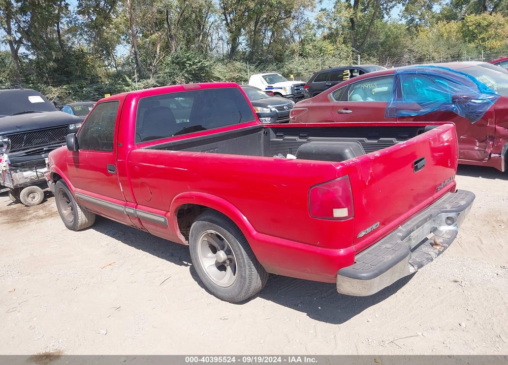 2000 CHEVROLET S-10 LS VIN: 1GCCS1442YK110283