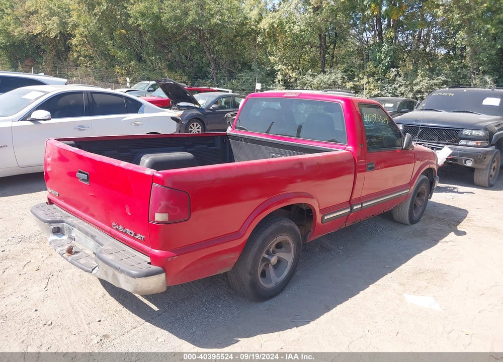 2000 CHEVROLET S-10 LS VIN: 1GCCS1442YK110283