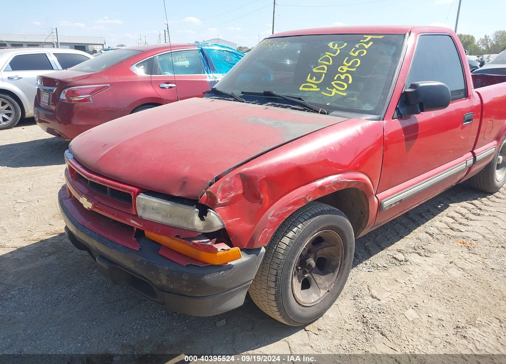 2000 CHEVROLET S-10 LS VIN: 1GCCS1442YK110283
