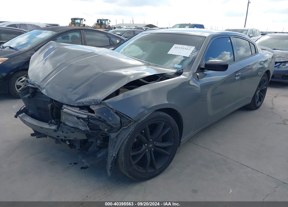 2018 DODGE CHARGER SXT RWD VIN: 2C3CDXBG7JH157630