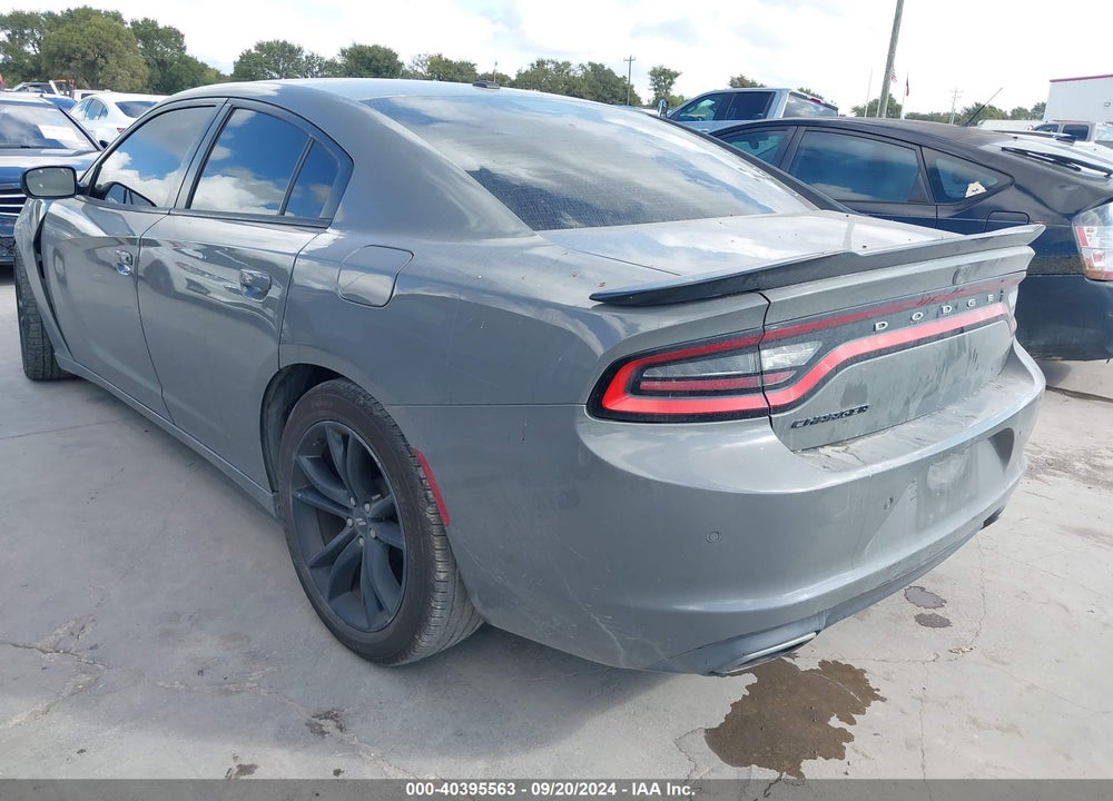 2018 DODGE CHARGER SXT RWD VIN: 2C3CDXBG7JH157630