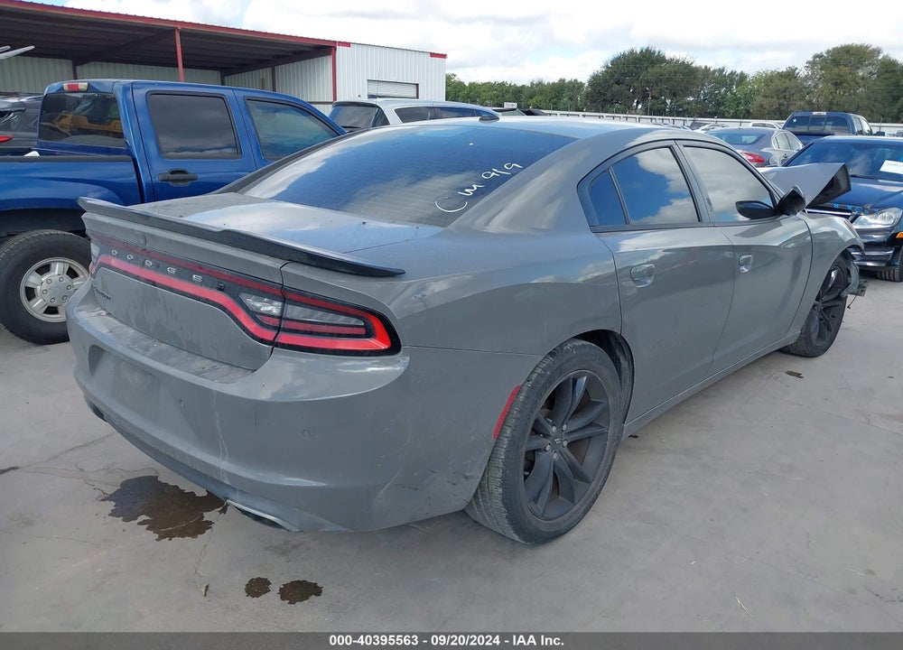 2018 DODGE CHARGER SXT RWD VIN: 2C3CDXBG7JH157630