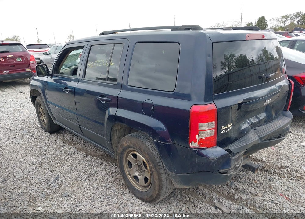2016 JEEP PATRIOT SPORT VIN: 1C4NJRBB2GD614198