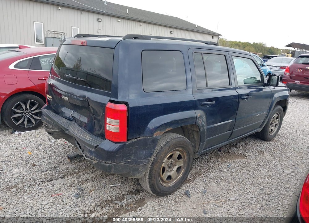 2016 JEEP PATRIOT SPORT VIN: 1C4NJRBB2GD614198