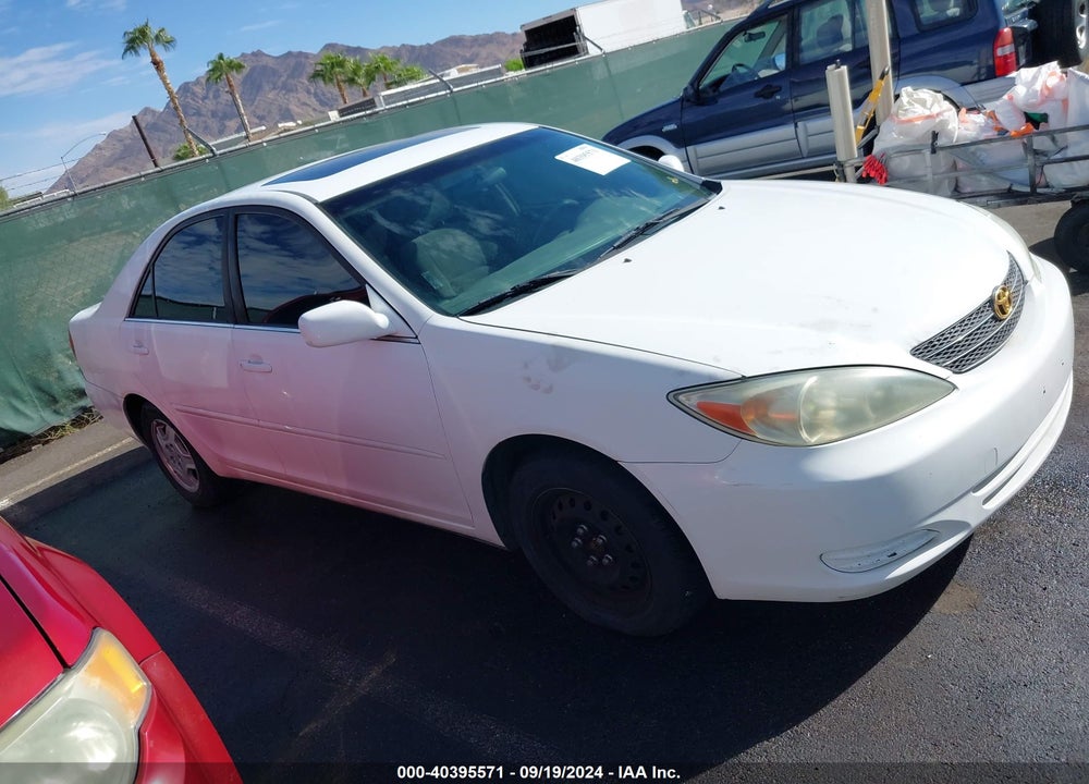 2002 TOYOTA CAMRY LE VIN: JTDBE32K620029273
