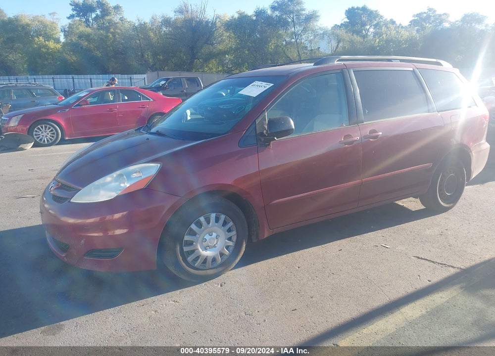 2009 TOYOTA SIENNA LE VIN: 5TDZK23C79S245164