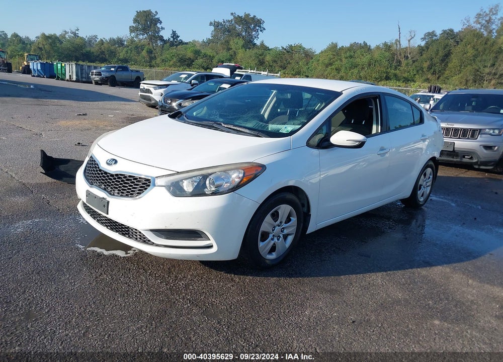 2016 KIA FORTE LX VIN: KNAFX4A67G5556803