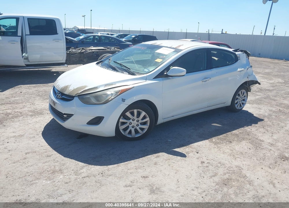 2012 HYUNDAI ELANTRA GLS VIN: 5NPDH4AE0CH148944
