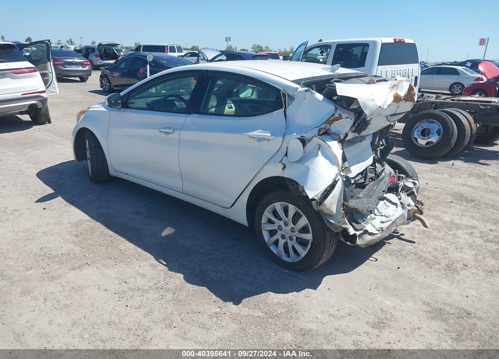 2012 HYUNDAI ELANTRA GLS VIN: 5NPDH4AE0CH148944