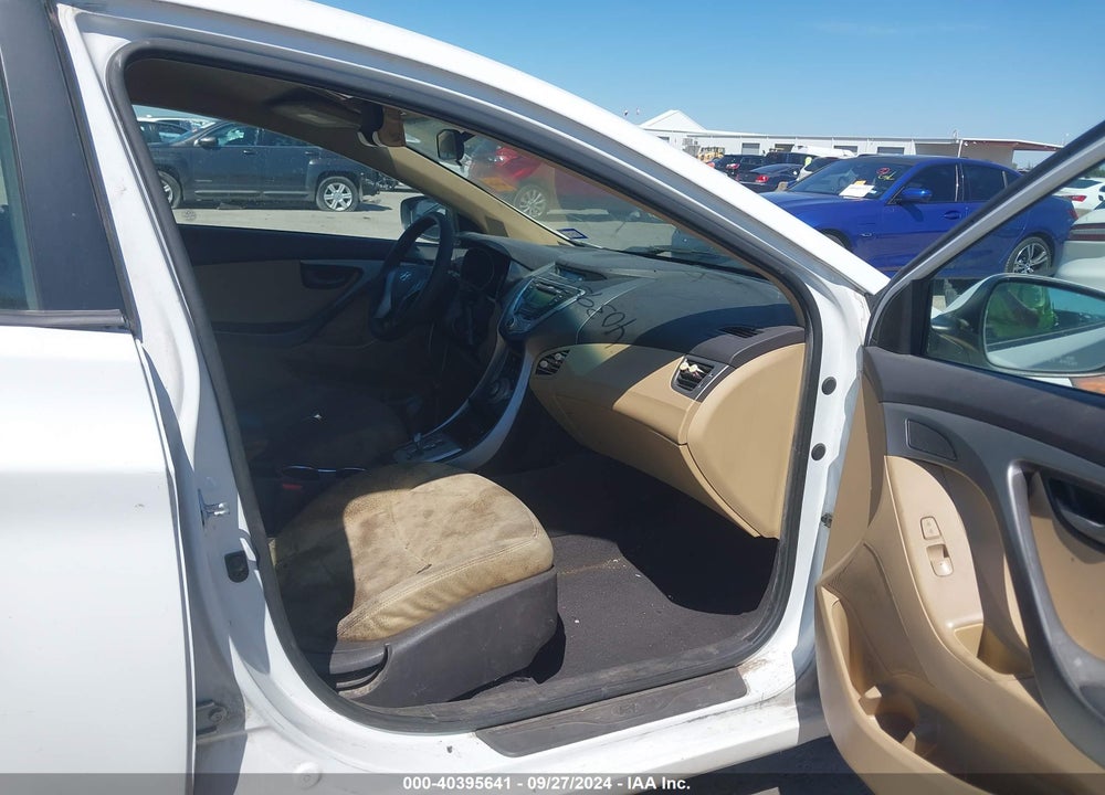 2012 HYUNDAI ELANTRA GLS VIN: 5NPDH4AE0CH148944