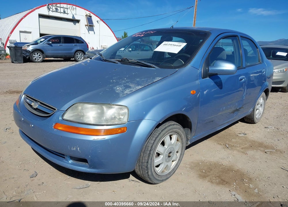 2004 CHEVROLET AVEO LS VIN: KL1TJ52664B252250