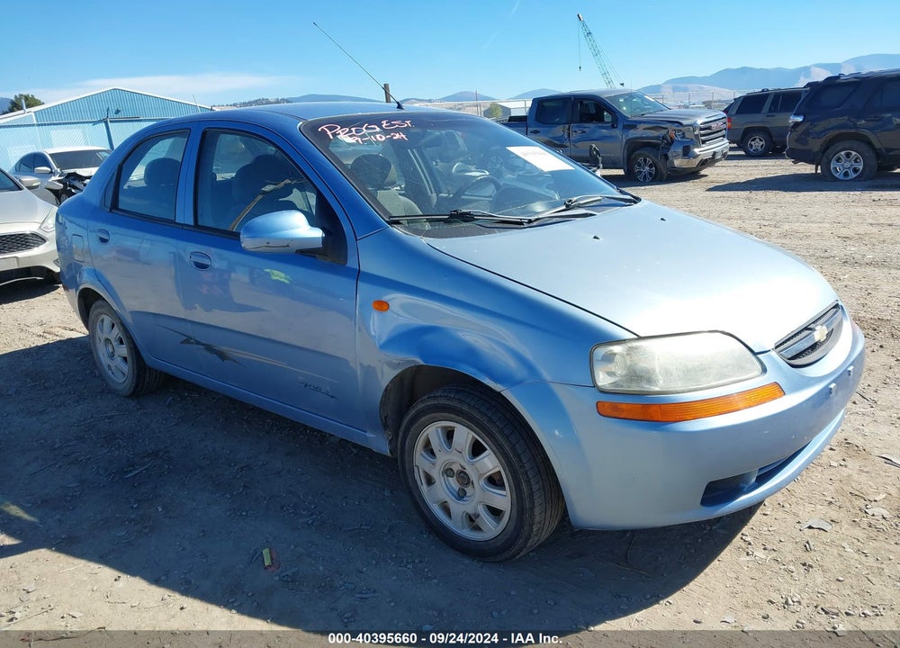 2004 CHEVROLET AVEO LS VIN: KL1TJ52664B252250
