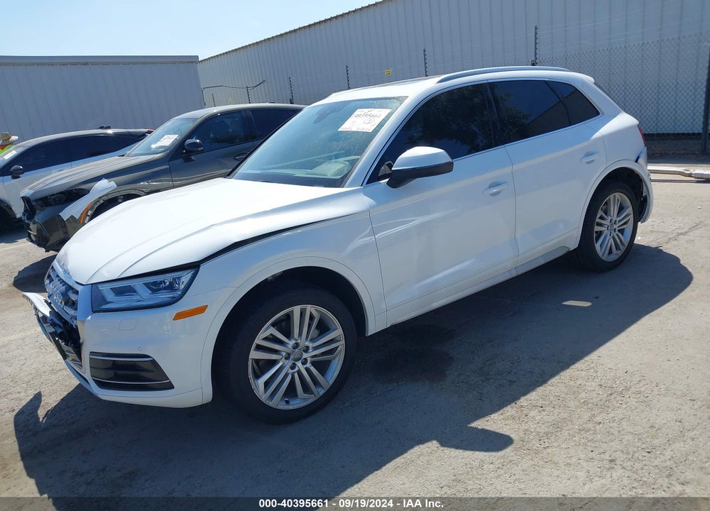 2019 AUDI Q5 45 PREMIUM VIN: WA1BNAFY0K2045955